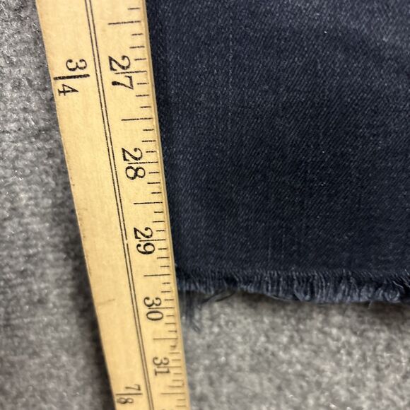 AGOLDE SOPHIE Jeans Womens Size 29 Blue Dark Wash Skinny Raw Hem - Picture 7 of 10